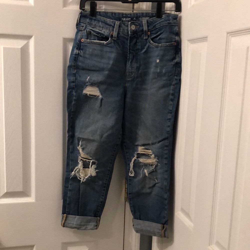 Higher than high rise O.G. Straight secret-smooth pockets 4 Petite